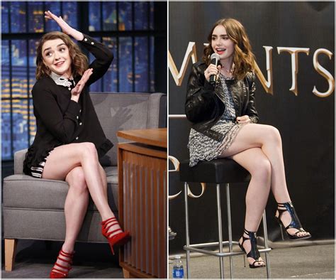 Maisie Williams Vs Lily Collins Rcelebbattles