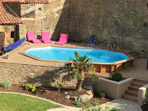 10 Idées De Piscine Hors Sol Intégrées Dans Le Jardin