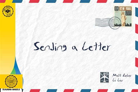 Sending a Letter by Matt Reher (9781634375511)