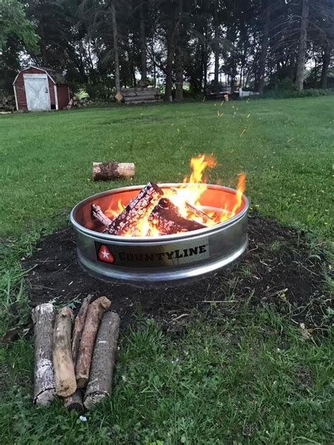 We offer high quality, all stainless steel burner pans and burners with drilled ports unlike the competition they punch. Tarter Farm and Ranch Equipment 3 ft. Fire Pit Ring, FR3 ...