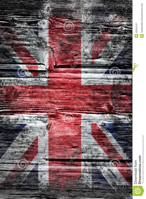 Grunge Union Flag Stock Image Image Of Stains English 42603141