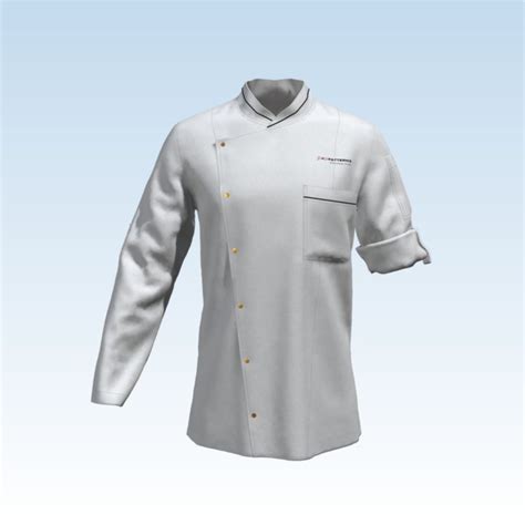 Chef Coat Pattern Archives Cad Patterns Fashion Design Solution