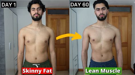 60 Day Body Transformation After Lockdown Skinny Fat To Lean Muscle Youtube