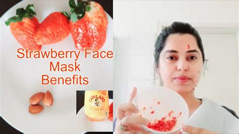 2 In 1 Scrub And Maskget Glowing And Spotless Skinstrawberry Face Mask At