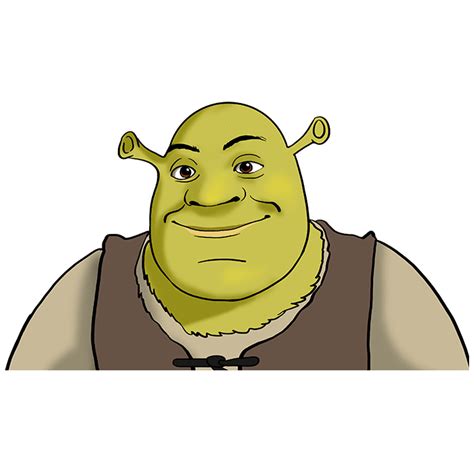 How To Draw Shrek Really Easy Drawing Tutorial