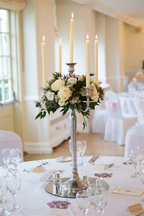 A Candelabra Is A Simple Yet Stunning Centre Piece For Any Wedding