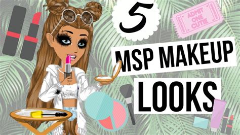 5 Msp Makeup Looks Non Vip And Vip Youtube