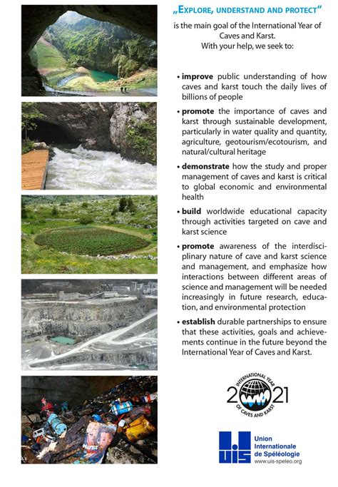 International Year Of Caves And Karst 2021