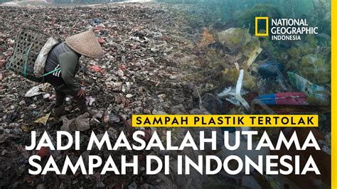 Sampah Plastik Tertolak Jadi Masalah Sampah Di Indonesia YouTube