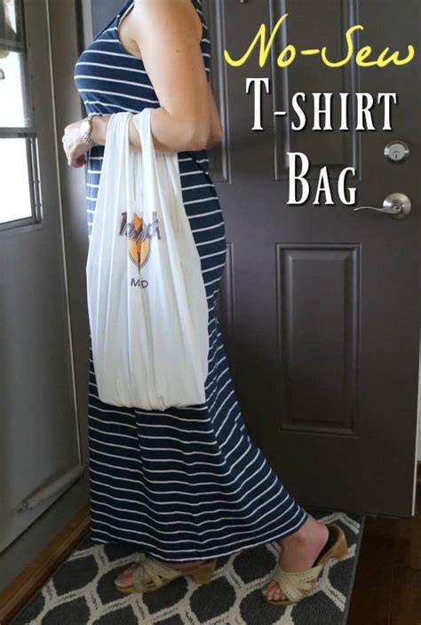 No Sew T Shirt Bag Creative Ramblings