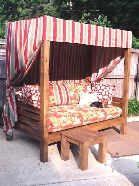 Canopy bed ideas can make you fall in love with your bedroom again. Outdoor daybed | Outdoor daybed, Outdoor rooms, Diy outdoor