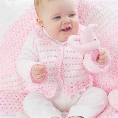 Get the free knitting pattern with free registration at annie's; Bernat Lacy Panels Blanket | Crochet baby clothes, Crochet baby, Crochet baby patterns