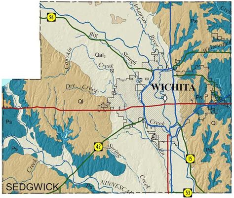 Kgs Geologic Map Sedgwick