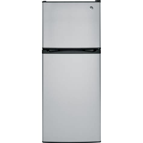 Ge 116 Cu Ft Top Freezer Refrigerator In Stainless Steel Gpe12fsksb