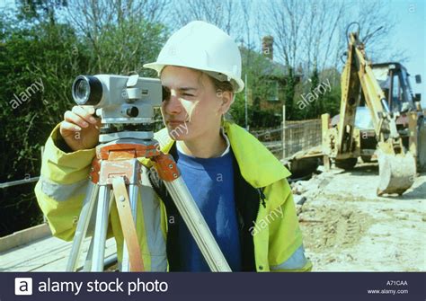 Female Civil Engineer Working On Building Site Uk Stock Photo 466090