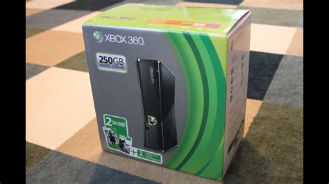 Unboxing And Review Xbox 360 Slim Black Youtube