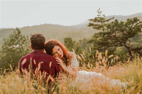 Romantic Forest Engagement Shoot Popsugar Love And Sex Photo 51