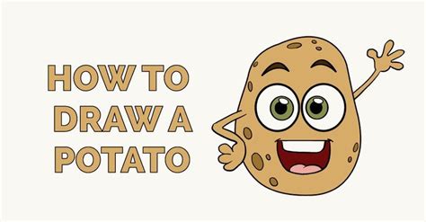 How To Draw A Potato Really Easy Drawing Tutorial Easy Drawings