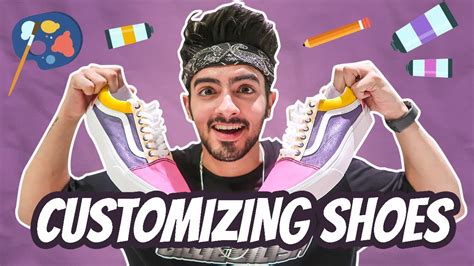 Customizing Shoes For The First Time 👟🤯 Sanket Mehta Youtube