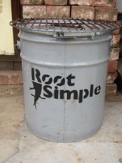 A Rocket Stove Made From A Five Gallon Metal Bucket Rocket Stoves