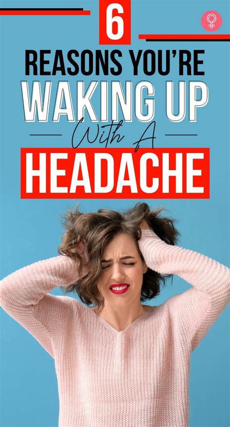 Reasons You Re Waking Up With A Headache Health And Fitness Magazine Headache Daily Health