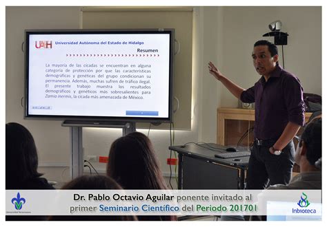 se realizó el primer seminario científico del periodo 201701 doctorado en ciencias en ecología