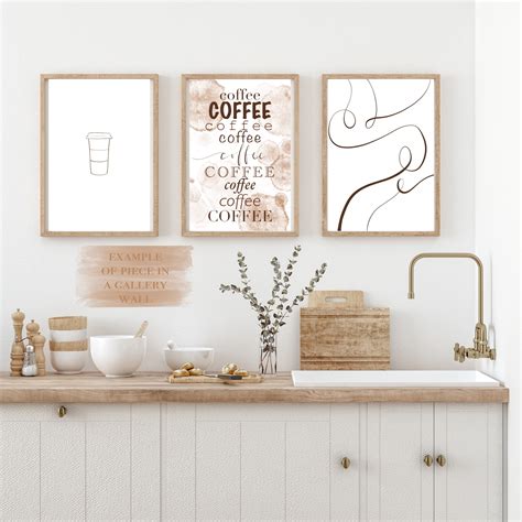 Coffee Coffee Digital Art Print Download Coffee Wall Decor Etsy