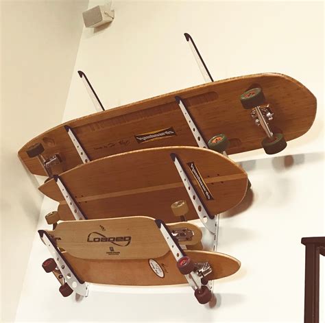 Also a good gift to your friend. Adjustable Metal Surfboard Wall Rack | 4 Boards ...
