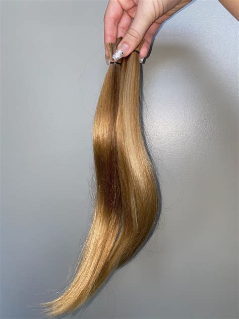 15 inches virgin blonde hair hairselloff