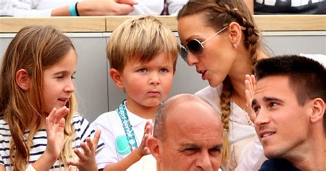 Novak Djokovics Son Stefan Watched Dad Play For The First Time