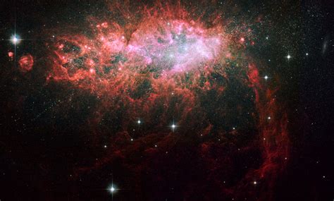 Apod 2008 December 29 Ngc 1569 Starburst In A Dwarf Irregular Galaxy