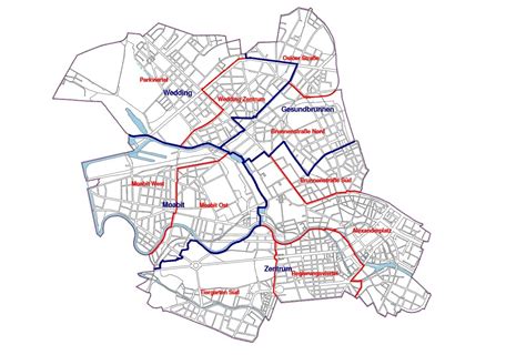 Der autoverkehr auf den straßen berlins wird immer dichter, weshalb sich das fahrrad immer größerer beliebtheit erfreut und inzwischen hauptverkehrsmittel geworden ist. Der Bezirk Mitte und seine Stadtteile - Berlin.de