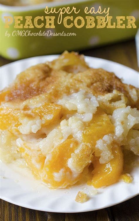 Easy Peach Cobbler Recipe - Made From Scratch with Canned Peaches!