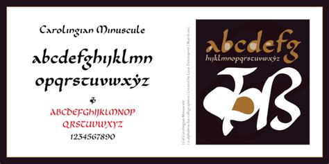 Learn about the different modern and. Cal Carolingian Minuscule - Webfont & Desktop font ...