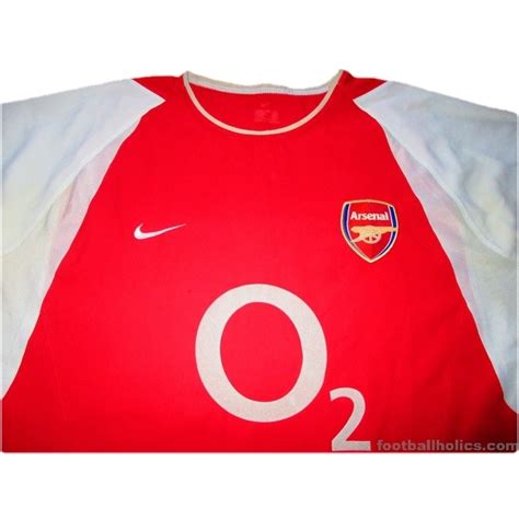 2002 04 Arsenal Home Shirt