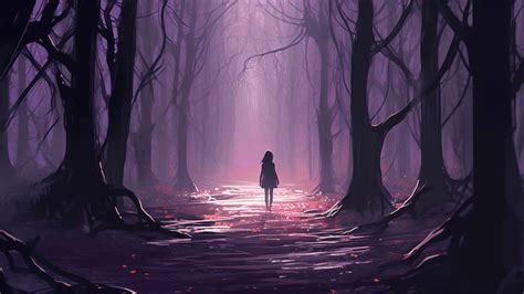 2560x1440 Walking Alone In Forest 1440p Resolution Hd 4k Wallpapers