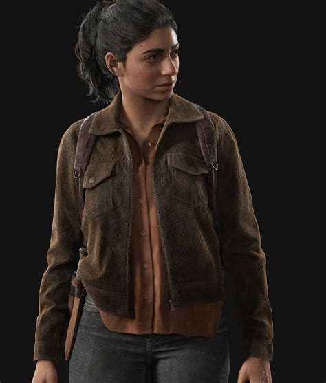 Get The Last Of Us Part Ii Dina Brown Corduroy Jacket Hit Jacket