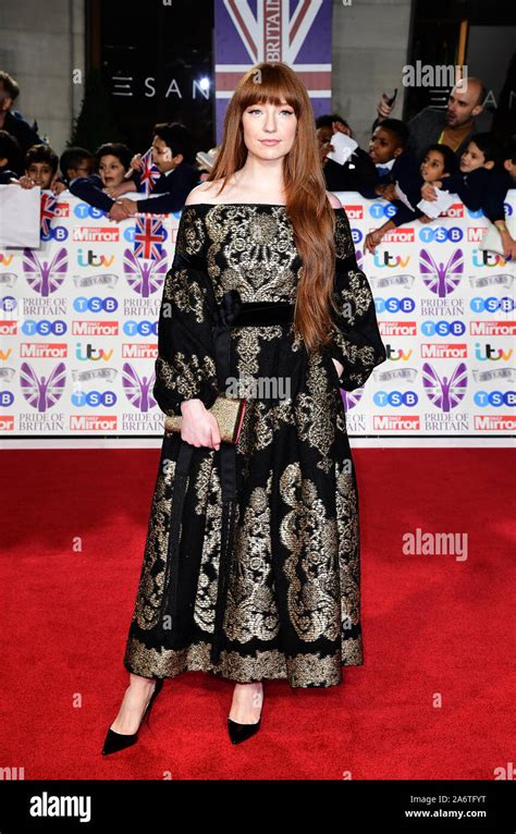 Nicola Roberts Arriving For The Pride Of Britain Awards Held At The The