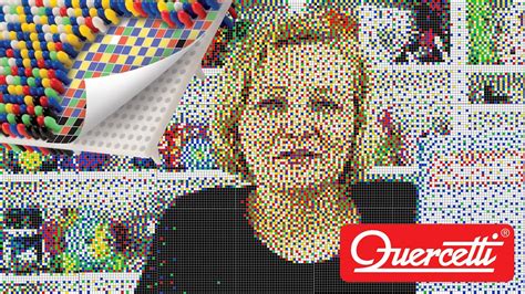 Convert your photo into pixelart. Quercetti, mozaika Photo Pixel Art - YouTube