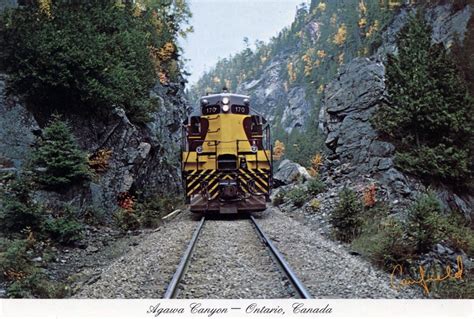 Transpress Nz Agawa Canyon Tour Train Ontario Canada