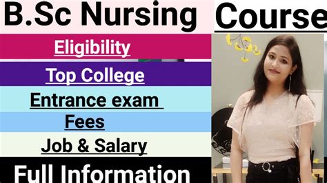 B Sc Nursing Course Full Information In Hindi Top College Fees