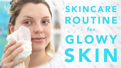SKINCARE ROUTINE FOR GLOWING SKIN AD Estée Lalonde Skin ads Skin