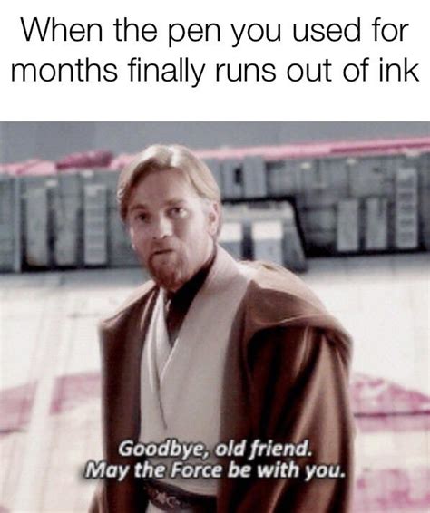 This is not goodbye meme. Goodbye : PrequelMemes