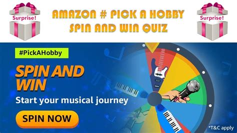 Amazon Pick A Hobby Quiz Answers Today Win Guitar Keyboard Flute