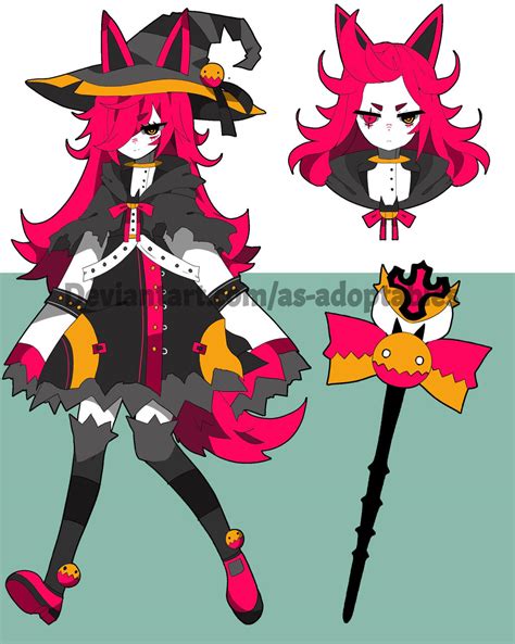 Witch Adoptable Closed By As Adoptables On Deviantart