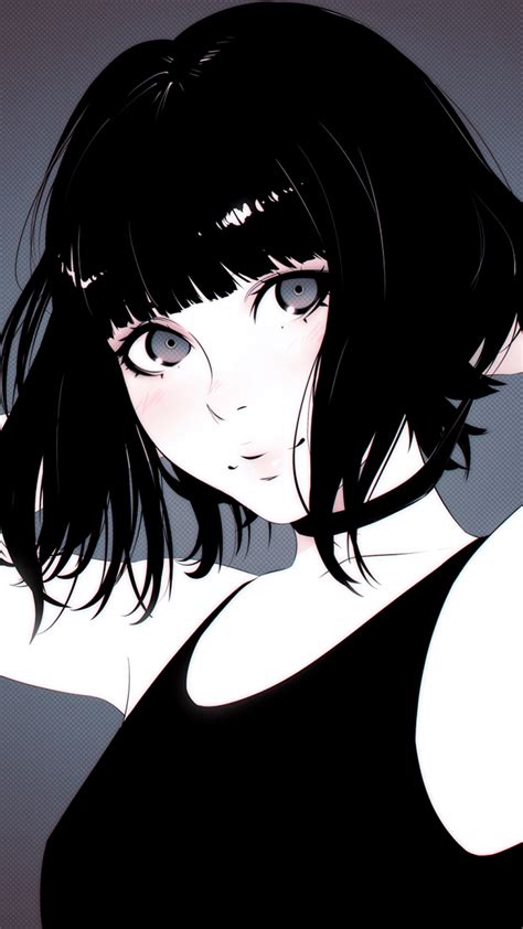 Black Hair Girl Drawing Anime Best Hairstyles Ideas For Women And Men In