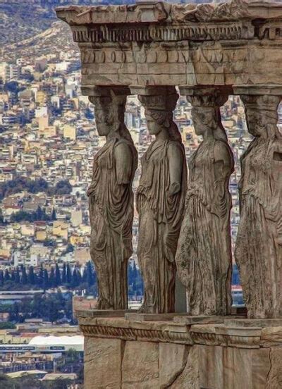 The Caryatids Of Athens And The Sad Story Of The Enchanted Of