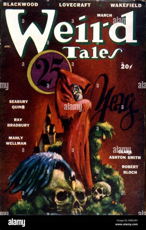 Science Fiction Horror Magazine Cover Of Weird Tales March