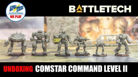 Battletech Comstar Command Level Ii Unboxing Youtube