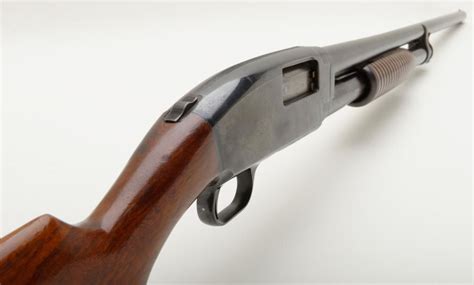 Scarce Savage Model 1921 Pump Action Shotgun In 12 Gauge With 30 Round